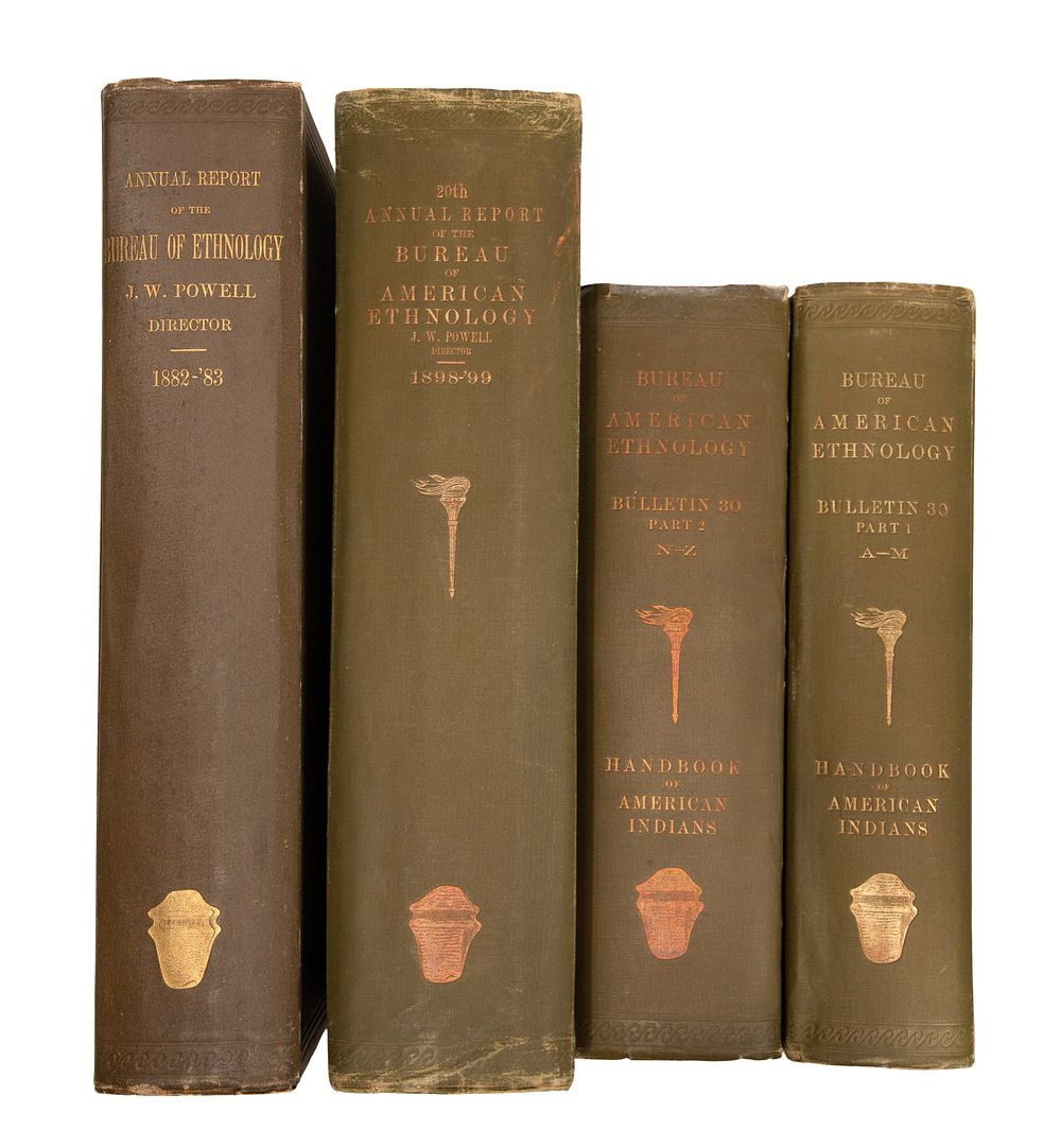 Lot 422: The Smithsonian Institute Bureau of American Ethnology Reference Book Assortment