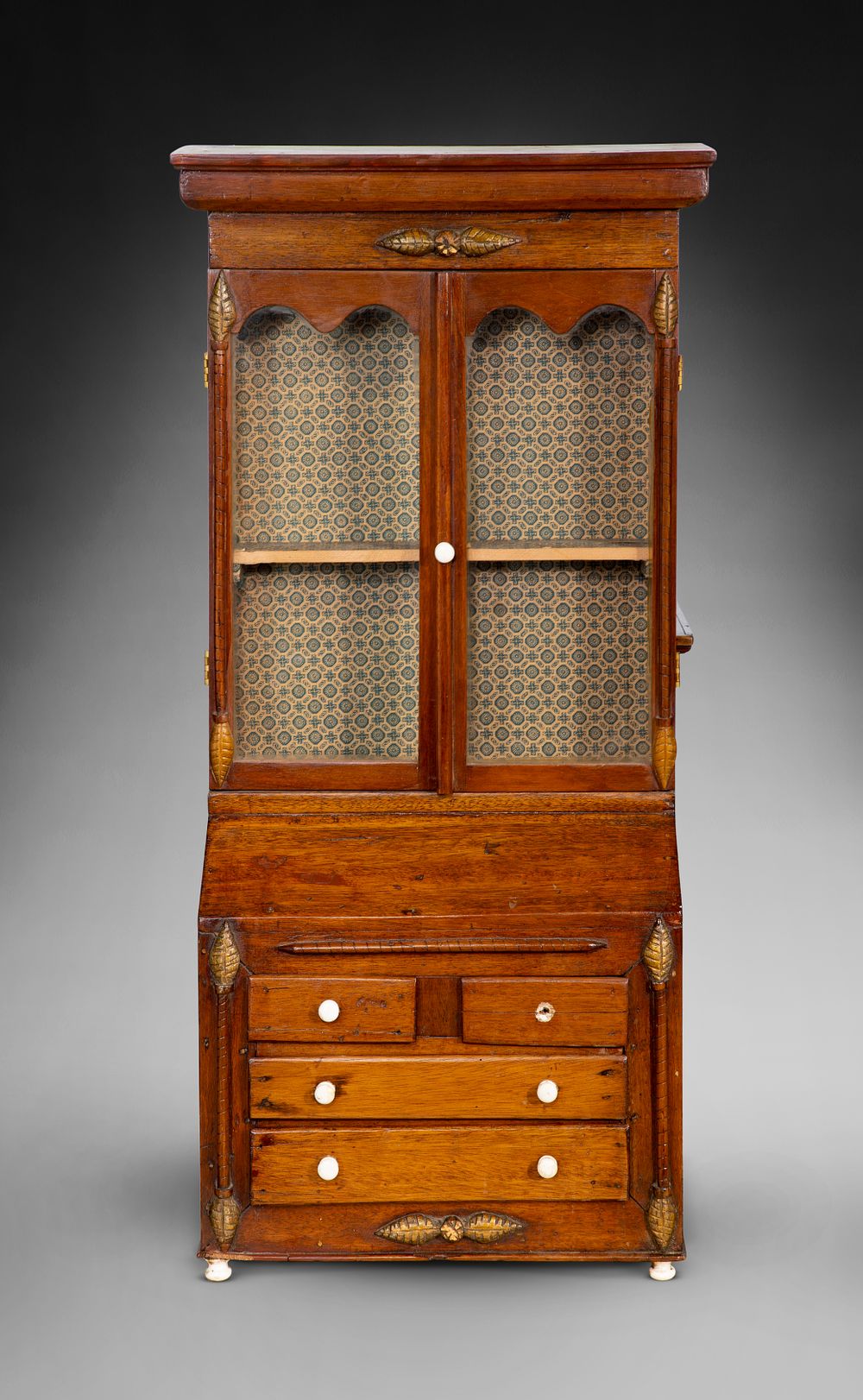 Lot 437: Diminutive Federal Style Cabinet