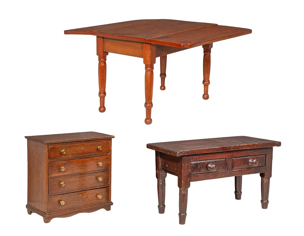 Lot 440: Diminutive Furniture Assortment