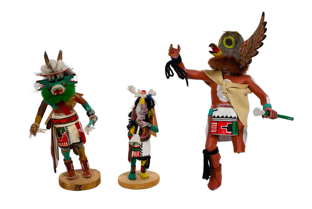 Lot 453: Native American Kachina Assortment