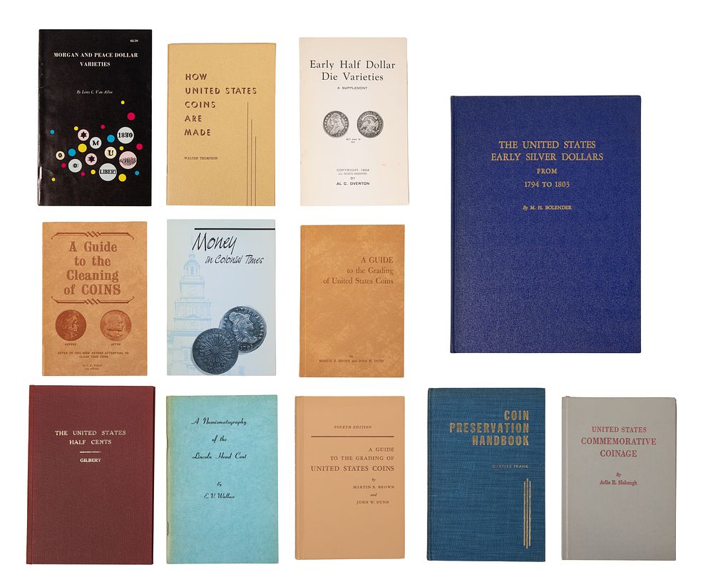 Lot 468: Coin Reference Book Assortment