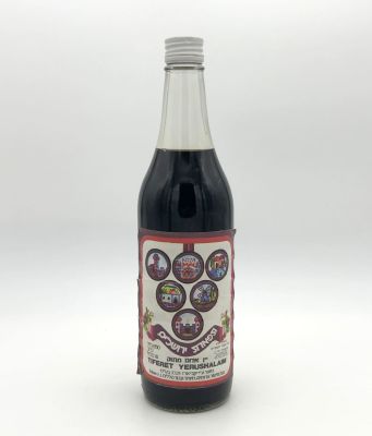 Tiferet Jerusalem Wine - Erez Winery - 1989. Tiferet Jerusalem sweet red wine. Produced by Erez 