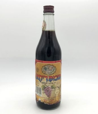 Pumpedita Wine - Ha'Gefen Winery. Israeli red sweet wine. Produced and bottled by Ha'Gefen 