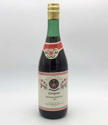 Red Carignan Superior Wine - Eliaz Binyamina. Israeli wine. Produced and bottled by Eliaz Wine 