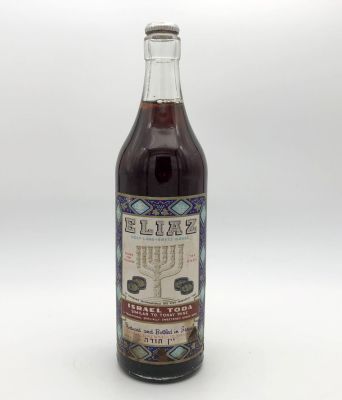 Israel Toda Wine - Eliaz Binyamina. Israeli wine, similar to Tokay wine. Produced and bottled by 