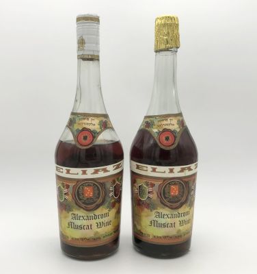 2 Bottles of Alexandroni Muscat Wine - Eliaz Binyamina. Israeli wine. Produced and bottled by 