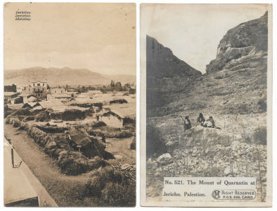 Collection of 22 Postcards of Jericho, Palestine. Collection of 22 postcards depicting Jericho. 