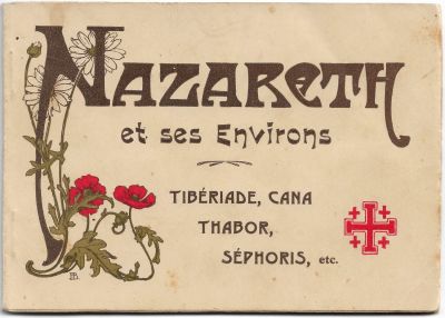 Photo Booklet - Nazareth. Booklet with 12 photographs of Nazareth and its environment, including 