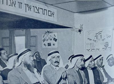 The Arabs in Israel - Booklet - 1955. The Arabs in Israel. A booklet including many photo images 