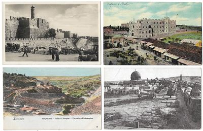 Collection of 80 Postcards - Holy Sites, Jerusalem. Collection of approximately postcards mostly 