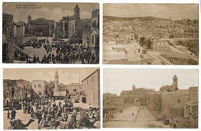 Collection of 10 Early Postcards of Bethlehem, Palestine. Collection of 10 postcards depicting 