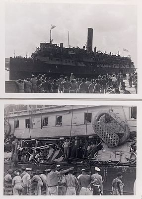 Photo Album - Illegal Immigrants Ships to Palestine. Album Containing approximately 200 