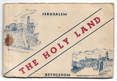 Bethlehem – Jerusalem - Palestine - Photo Booklet. Bethlehem – Jerusalem, booklet with printed 