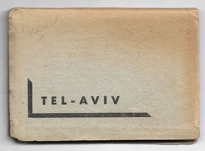 Set of Photos - Tel Aviv, Palestine - Palphot. Tel Aviv, a booklet of color photographs 