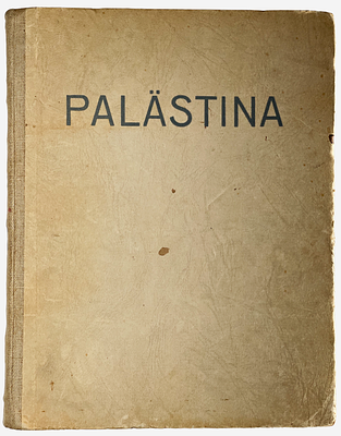 Palestine - Photo Images Book - Berlin, 1935. Palestine. Book that includes many photo images of 
