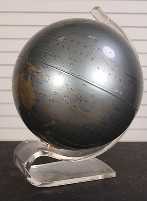 Vintage Replogle Diamond Marquise 12" Globe. Vintage Replogle Diamond Marquise 12" Terrestrial 