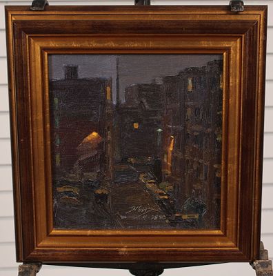 Peter Inglis, Fenway Alley, Boston 4.28.88. Peter Inglis (American, Massachusetts, 20th C) 