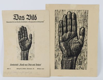 Richard Winckel Signed Ephemera. Friedrich Wilhelm Ludwig Richard Winckel (1870-1941). Professor 