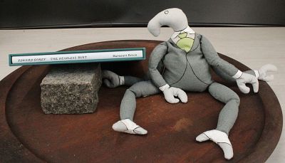 Edward Gorey The Headless Bust with Bah Humbug. First Edition Signed 80/750. Size: 8"H x 7.75"W 