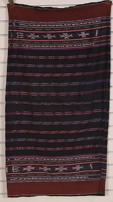 Indonesian Alorese Textile. Size: 24" x 42'tube Condition: Shipping: There are several options 