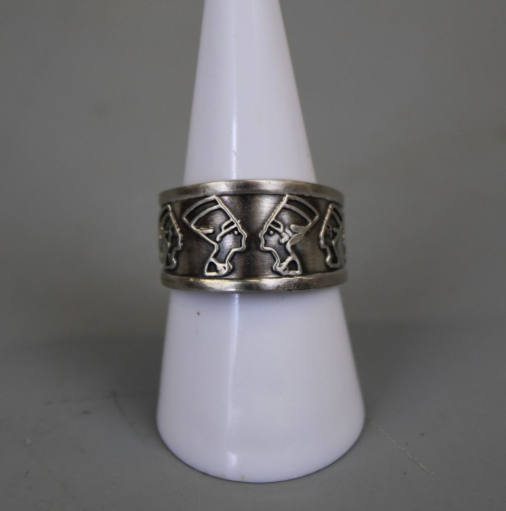 Silver Egyptian Ring