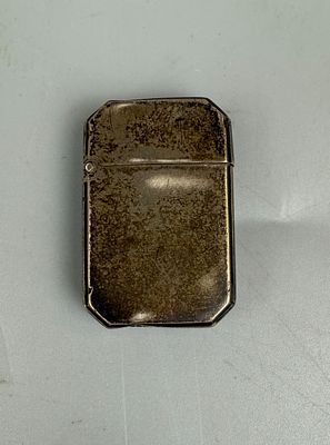 Hallmarked Silver Vesta Case Approx. Weight 12.5g