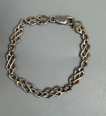 925 Silver Celtic Style Bracelet