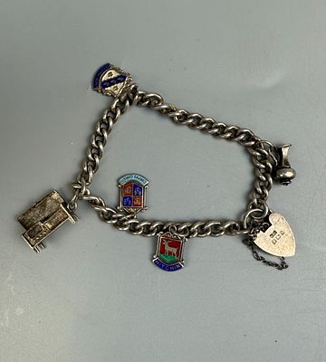 Silver Charm Bracelet