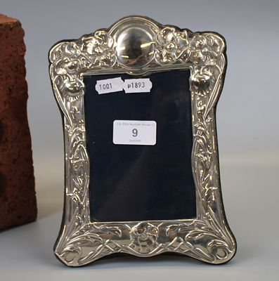 Hallmarked Art Nouveau Style Photo Frame