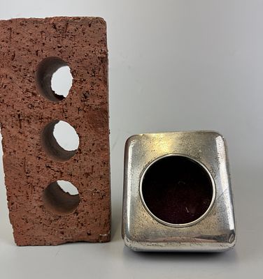 Hallmarked Silver Pocket Watch Case / Stand with London Hall Mark Makers Mark W.C