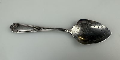 Hallmarked Silver Spoon by Mappin &amp; Webb - Approx 40g