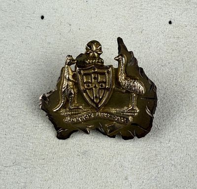 9ct Gold Advance Australia Brooch - Approx 2.6g