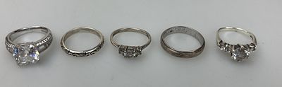 Five Silver Rings