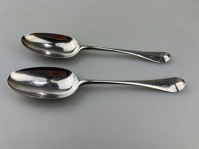 2 Hallmarked Silver Spoons - Approx 139g