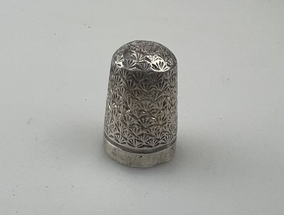 Hallmarked Silver Charles Horner Thimble