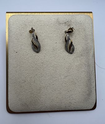 Pair of 9ct Gold Earrings