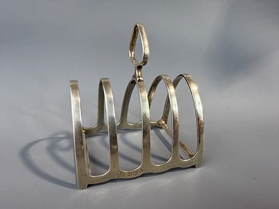 1931 Hallmarked Silver Toast Rack Approx 50g