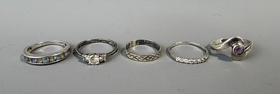 Five Silver Rings.