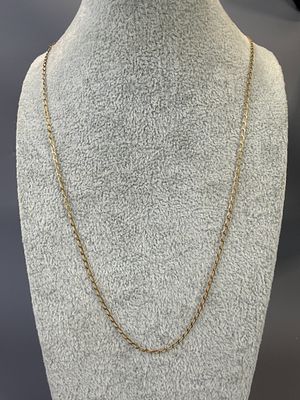 9ct Gold Necklace Approx 1.9g