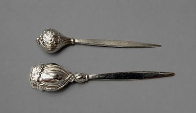 2 Silver Picks Marked Sterling