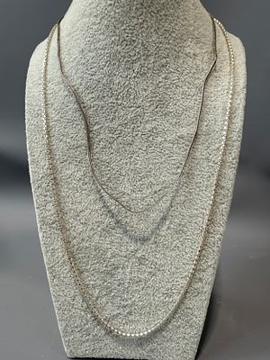 2 Silver Chains