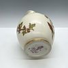 Antique Royal Worcester Decorative Pitcher. Lovely, creamy porcelain with colorful floral and Image - 2