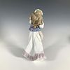 Dreams of a Summer Past 1006401 - Lladro Porcelain Figurine. A glossy figure of a young girl Image - 1