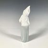 Girl with Rooster 1004677 - Lladro Porcelain Figurine. A glossy figure of a young girl cradling Image - 1