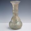 Ancient Glass Vessel with Applied Handle. This ancient-style glass vessel features a delicately Image - 1