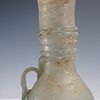 Ancient Glass Vessel with Applied Handle. This ancient-style glass vessel features a delicately Image - 2