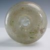 Ancient Glass Vessel with Applied Handle. This ancient-style glass vessel features a delicately Image - 5