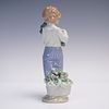 Lladro Porcelain Figurine, My Buddy 1007609. Charming Lladro porcelain figurine titled My Buddy Image - 2