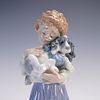 Lladro Porcelain Figurine, My Buddy 1007609. Charming Lladro porcelain figurine titled My Buddy Image - 4