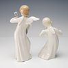 4pc Lladro and Nao Porcelain Angel Musician Figurines. Wonderful collection of four porcelain Image - 2